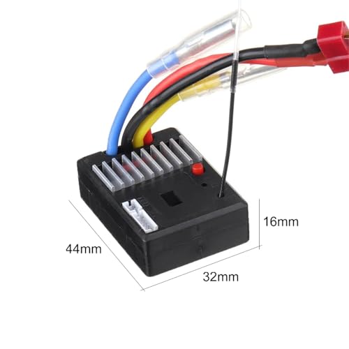 Placa receptora con ESC Wltoys 124019 que optimiza la tracción 4WD 2