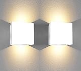 🏠💡 FÁCIL DE INSTALAR 💡🏠 Nuestro lámpara pared va colocado en la pared con tornillos. Nuestro aplique de pared led no es difícil de instalar, pero se sugiere que lo instale un electricista con licencia.