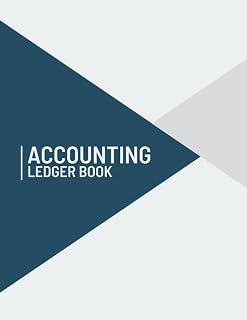 Accounting Ledger Book: Simple budget management book for basic book keeping of transactions.