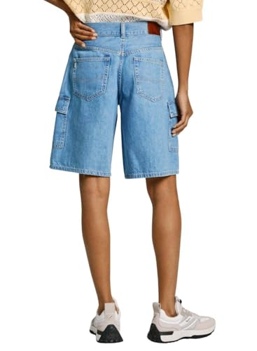 Pepe Jeans Para Mujer. PL801136 Short Relaxed Worker Azul (26), Casual, AlgodóN, Sostenible - 2