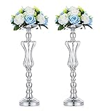 MONTAJE NECESARIO: Este candelabro de boda está hecho de diferentes segmentos y hemos incluido las instrucciones de instalación en el paquete. Por favor instálalos como muestra la imagen. ¡También enumeramos 7 colores diferentes de bolas de flores artificiales en nuestra tienda, que es aplicable para este producto!