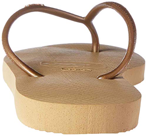 Chinelo Charme, Dupé, Feminino, Areia Dourada, 37/38