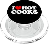 Photo Gallery i love hot cooks funny chef carrello cucina cena bacio popsockets popgrip per magsafe Photo Gallery i love hot cooks funny chef carrello cucina cena bacio popsockets popgrip per magsafe
