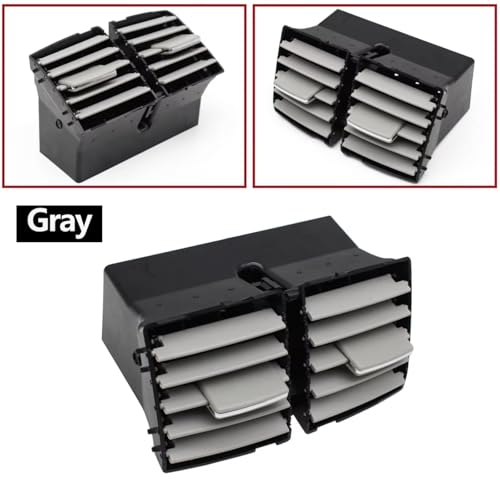 Grille d'aération arrière de climatisation pour Benz ML GL W164 gris