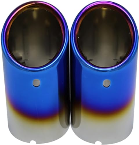 Tuyau d'échappement bleu pour rénover et habiller les sorties BMW F20 F30 E92