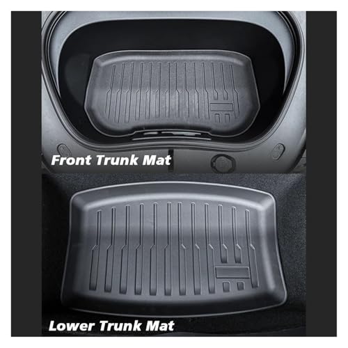 Tapis de sol coffre Model Y 2025+ doublure toutes saisons imperméable - 5