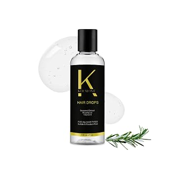 Keralove Hair Oil Drops, Leave-in Deep Conditioner Hair Oil Nourishes and Restores Shine, Controls Frizz, for All Hair Types, 4 fl oz
