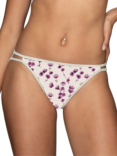 Image of Vanity Fair Women's Illumination String Bikini Panties, Silky Stretch & Satin Trim