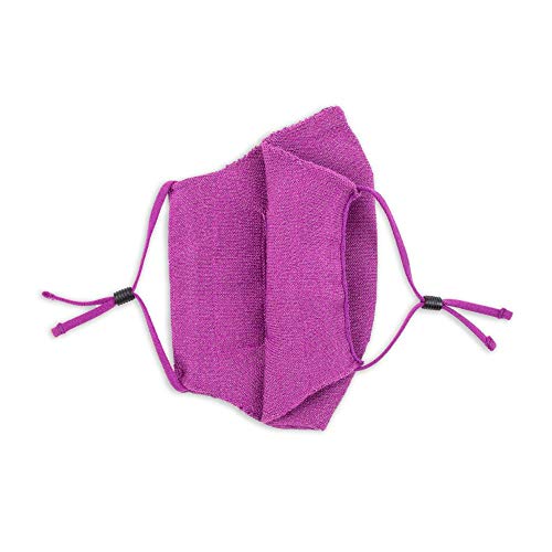 Wembley Laboratory-Tested Adjustable and Washable Silver Linings Face Mask with 10-Replaceable Filters, Dark Purple, X-Small (Kids) - Thumbnail 4