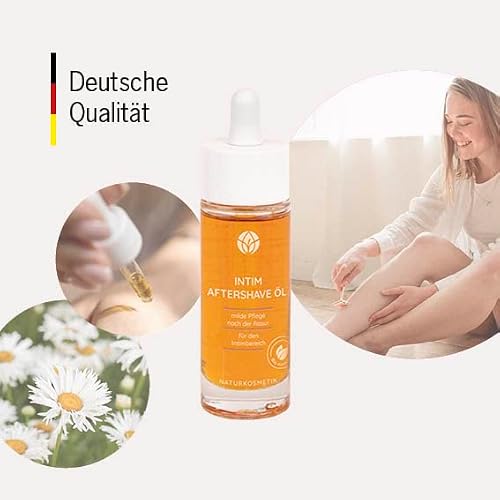 Foto von MYLILY® Intim Aftershave Öl | Verhindert Rasierpickel & Rasurbrand | Sanfte Rasur & Intimpflege |
