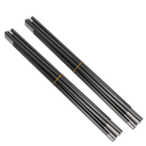 Substituição De Postes De Barraca De 2 Peças 11,3 Pés, Kit De Reparo De Postes De Barraca De Alumíni