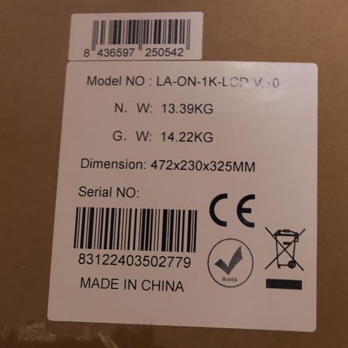 Miniatura 12 de Lapara La-On-1k-Lcd-V10 Sistema De Alimentación Ininterrumpida Sai 1000va 1000w Lcd Online