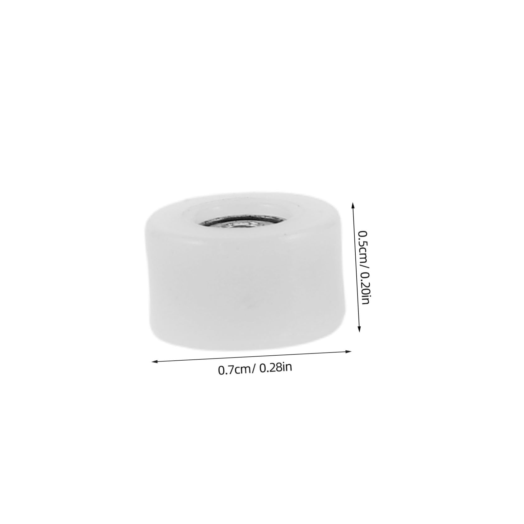 CIYODO Pro Fingerboards Accessories 4 Pack Sturdy Wheels with Bearings for Skateboard Repair