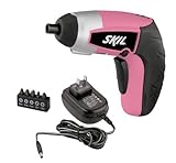 SKIL 2354-06 iXO Power Screwdriver with 5-piece Bit Set, Pink