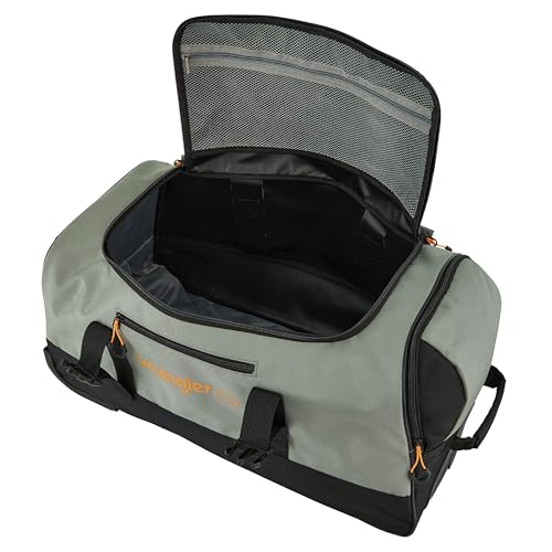 ATG Compass Rolling Travel Duffel Bag, Wild Sage, 25-Inch by Wrangler - Used condition - Image 5