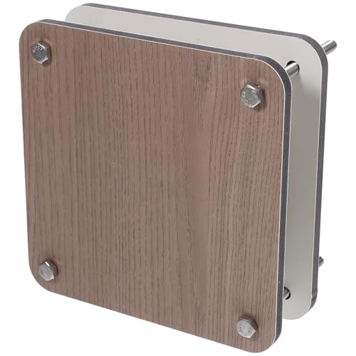 VILLCASE �ؐ��̉ԉ����v���X�L�b�g �A���p�v���X�c�[�� DIY�����ʕ������ԗp �u���E�� �t���[�c�t�̕ۑ��ɍœK�Ȏ���N���t�g�p 1�Z�b�g