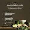 Perelel Synbiotic Greens Powder, Superfood Blend with Fruits, Vegetables, Probiotics, Fiber, Spirulina & Chlorella, Daily Greens Supplement, Soy & Gluten Free, Non GMO, Acai Berry Flavor, 30 Servings