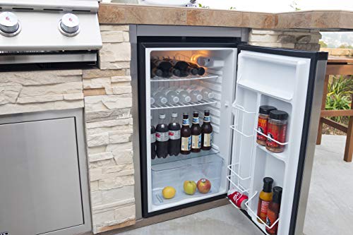 Bull Outdoor Products 11001 Stainless Steel Front Panel Refrigerator #TOP5