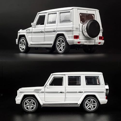 Image of DEUSON ECOM 1:32 Scale AMG G65 Toy Car Diecast Metal Cars with Light Sound Pull Back Openable Door Toy Car for Kids