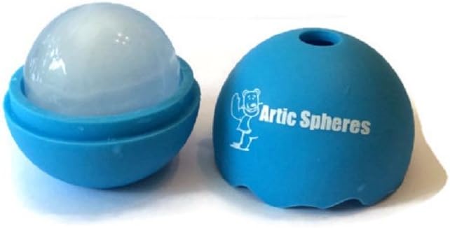 Ice Molds - 4 Pack - 2.5" Silicone Ice Rounds