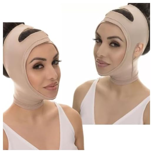 Faixa Cinta Pós-Cirúrgica Mentoneira Lifting Facial Lipo de Papada Bichectomia Otoplastia Com ou Sem Abertura para as Orelhas New Form (M, Com Abertura de Orelhas)
