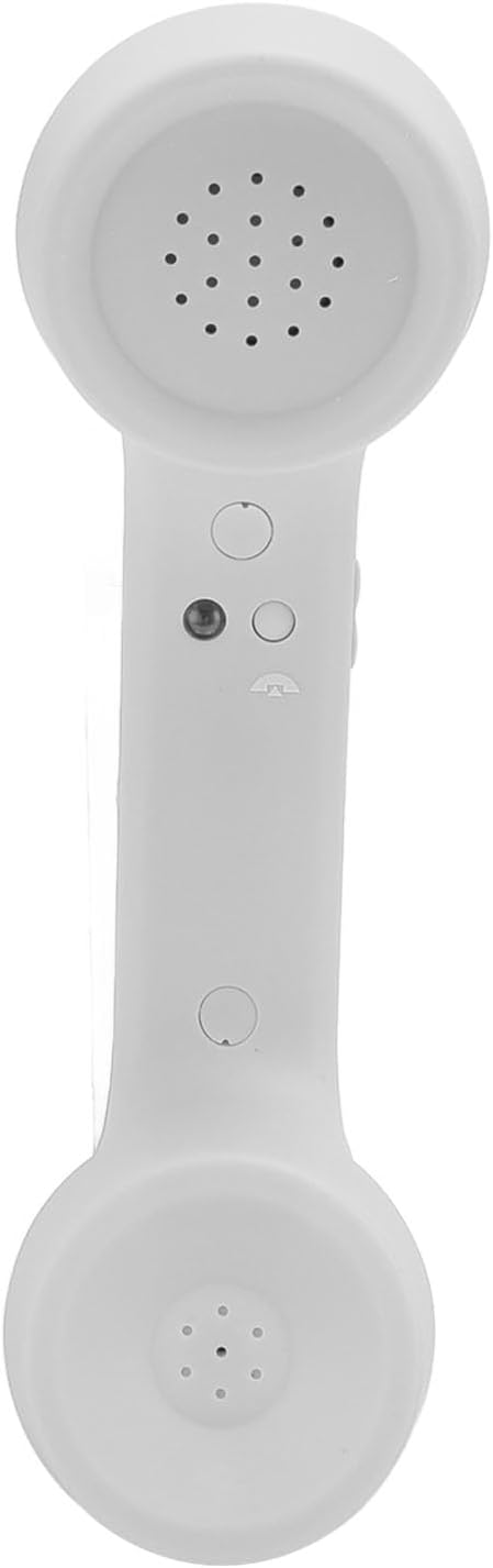 Telephone Handset, Retro Clear Sound Button Control HD Speaker Mic Frosted Housing Mobile Phone Handset Receiver for Cell Phone (#3) image 5