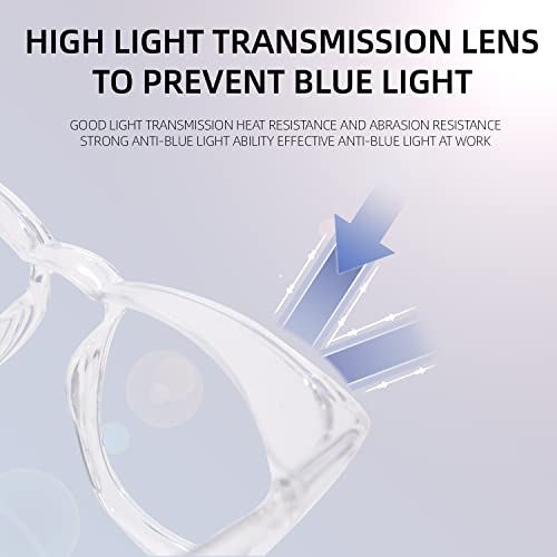 Leisontac Large Frame Safety Glasses, Anti Fog Dust Anti Blue Light Impact Resistance Protective Goggles For Women Men (Transparent) #TOP3