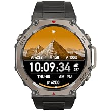 GPS Sports Smartwatch 2026 Black