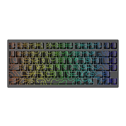 Image of IROK MG75PRO 81 Keys Wired Magnetic Switch Mechanical Keyboard, Hall Effect, 8KHZ /ARGB /CNC Aluminum, Gasket Structure Gaming Keyboard(Black)