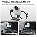 CAPART Camera Holder Bracket for Insta360 GO Ultra, Vertical Horizontal Mount Frame Cage with 1/4