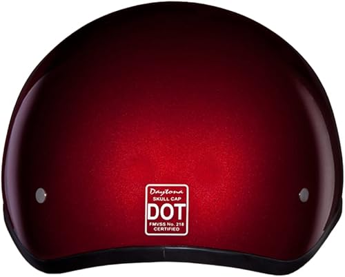 Miniatura 4 de Casco de motocicleta con media calavera, ligeros y elegantes, aprobados por el Departamento de Transporte (DOT) para adultos, perfectos para hombres