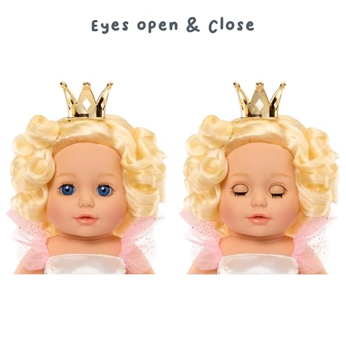 Muñeca Baby Born Princess Baby Annabell rubia ojos azules miniatura 6