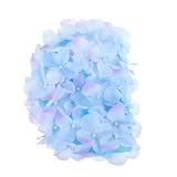 Sosoport Floral Petal Swim Cap Blue Handmade 3D Flower Bathi...