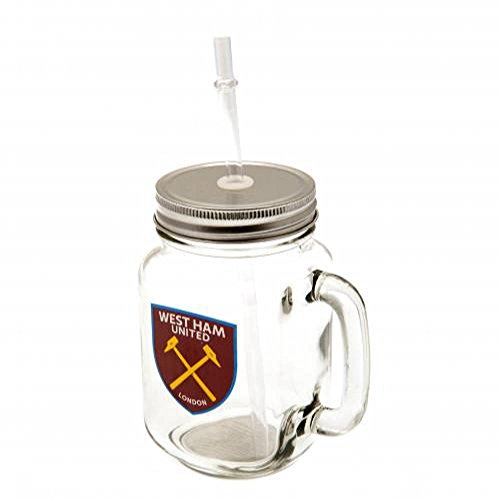 Image of Official West Ham United FC Mason Jar