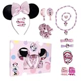 Set de beauté Minnie Mouse - Comprend 1 chouchou en tissu, 10 chouchous en...