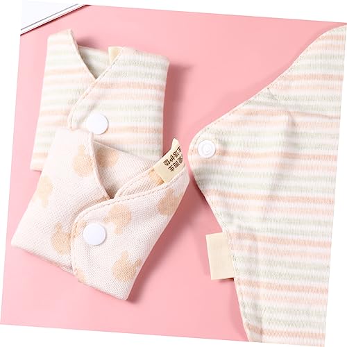 KALLORY 5 Pçs Guardanapo De Bambu Orgânico Natural Carvão Vegetal De Bambu Calcinha Para Mulheres Cu