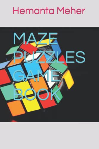 MAZE PUZZLES GAME BOOK