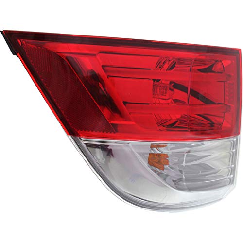 For Honda Odyssey 2014 2015 2016 2017 Tail Light Assembly Outer Driver Side Led Dot Certified Ho2804104N #TOP2