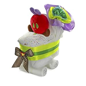 Luiertaart luier kinderwagen Rappe NOOIT cadeau voor geboorte neutraal / 25cm (luiermaat 1 (3-5kg))