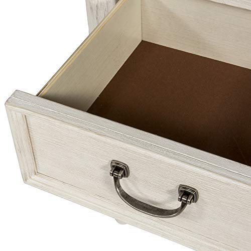 Liberty Furniture Industries Bayside Dresser & Mirror, W64 X D18 X H78, White #TOP6