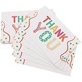 Yardwe Mini Tarjetas de Agradecimiento y Tamaño Portátil de Papel 50 Diseño Elegante para Uso Versátil en Tiendas y Regalos Obsequios