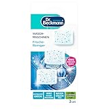 Dr. Beckmann Waschmaschinen Frische-Reiniger | Maschinenreiniger im praktischen Cap-Format | 3 x 20 g
