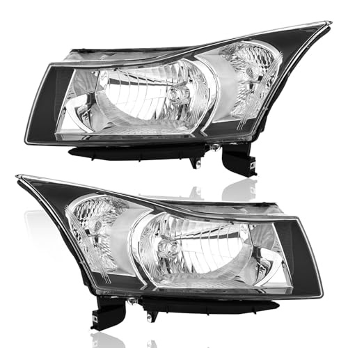 TTUN AUTO Compatible with 2011-2015 Cruze Headlight without Blubs 95900041 95900042(Driver & Passenger Side) by TTUN AUTO - Used condition - Image 2