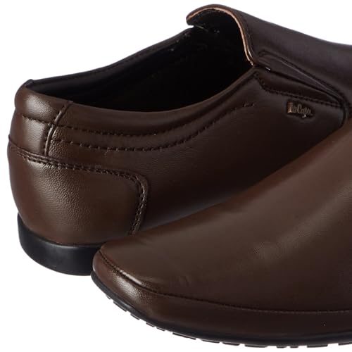 Image of Lee Cooper LC9254B1R Men's Lightweight Leather Shoes | Comfortable, Stylish Slip-On Formal Footwear for Office, Business
