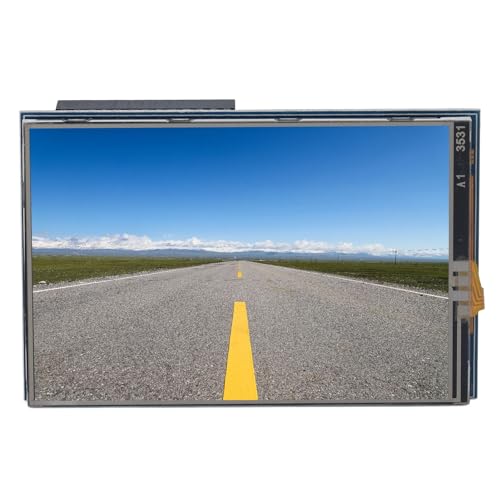 Display LCD Touchscreen Grafica Chiara Controllo Touch SPI per Pi Zero 2W 3B 4B con Stilo TFT Resistivo XPT2046 a Colori 65K 3.5 pollici