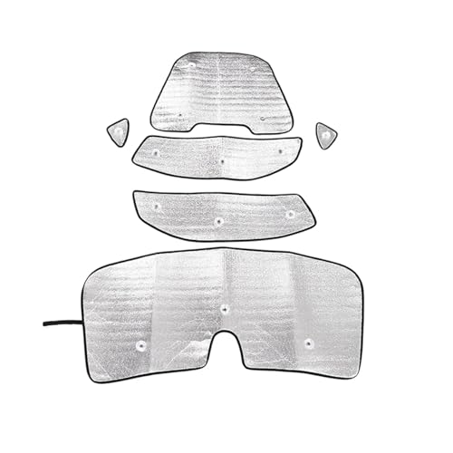 Visière Fenêtre Voiture Toyota GR Supra MK5 A90 Pare-Soleil Intérieur 6Pcs