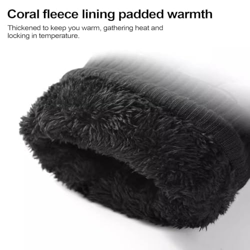 Guantes de invierno de pantalla táctil para correr y moto 6