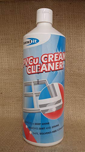2X Bond It PVCu Cream Cleaner Windows Doors Conservatories PVC Furniture