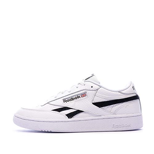 Reebok Club C Revenge Mu, Scarpe da Ginnastica Basse Uomo, Bianco (White/White/Black), 43 EU