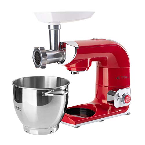 ETA Küchenmaschine Gratus Storio 1200W, rot – Bild 3